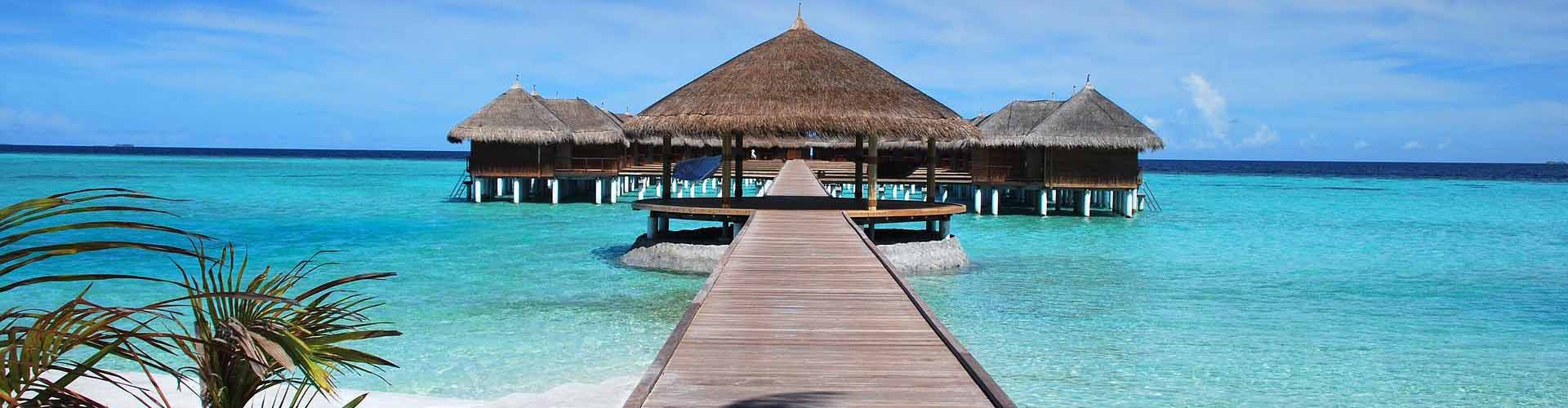 Dwell in an overwater bungalow